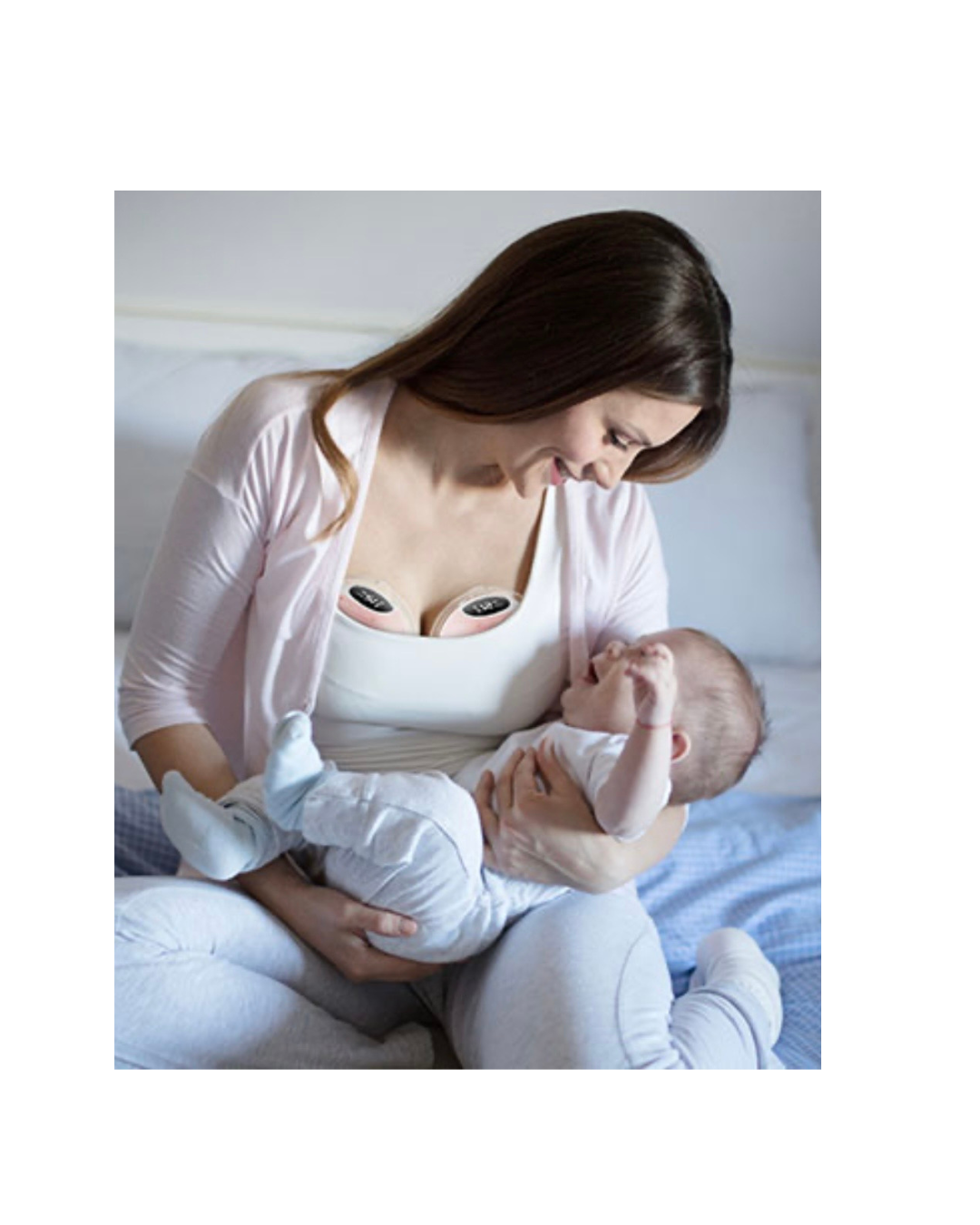 Extractor de Leche Manos Libres Premium Doble