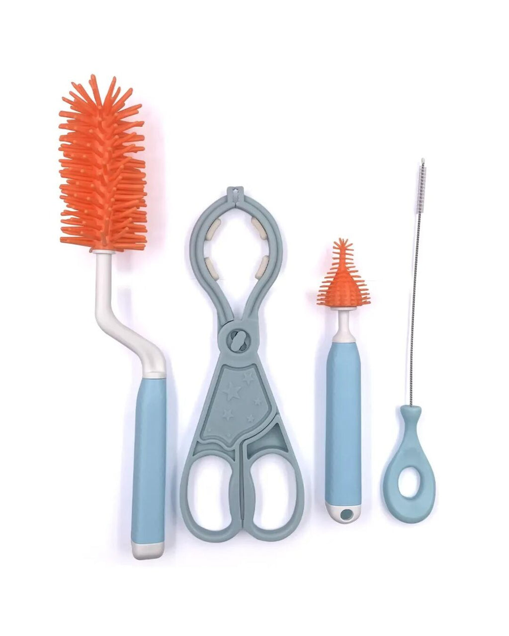 Kit de limpieza para teteros y utensilios del bebé