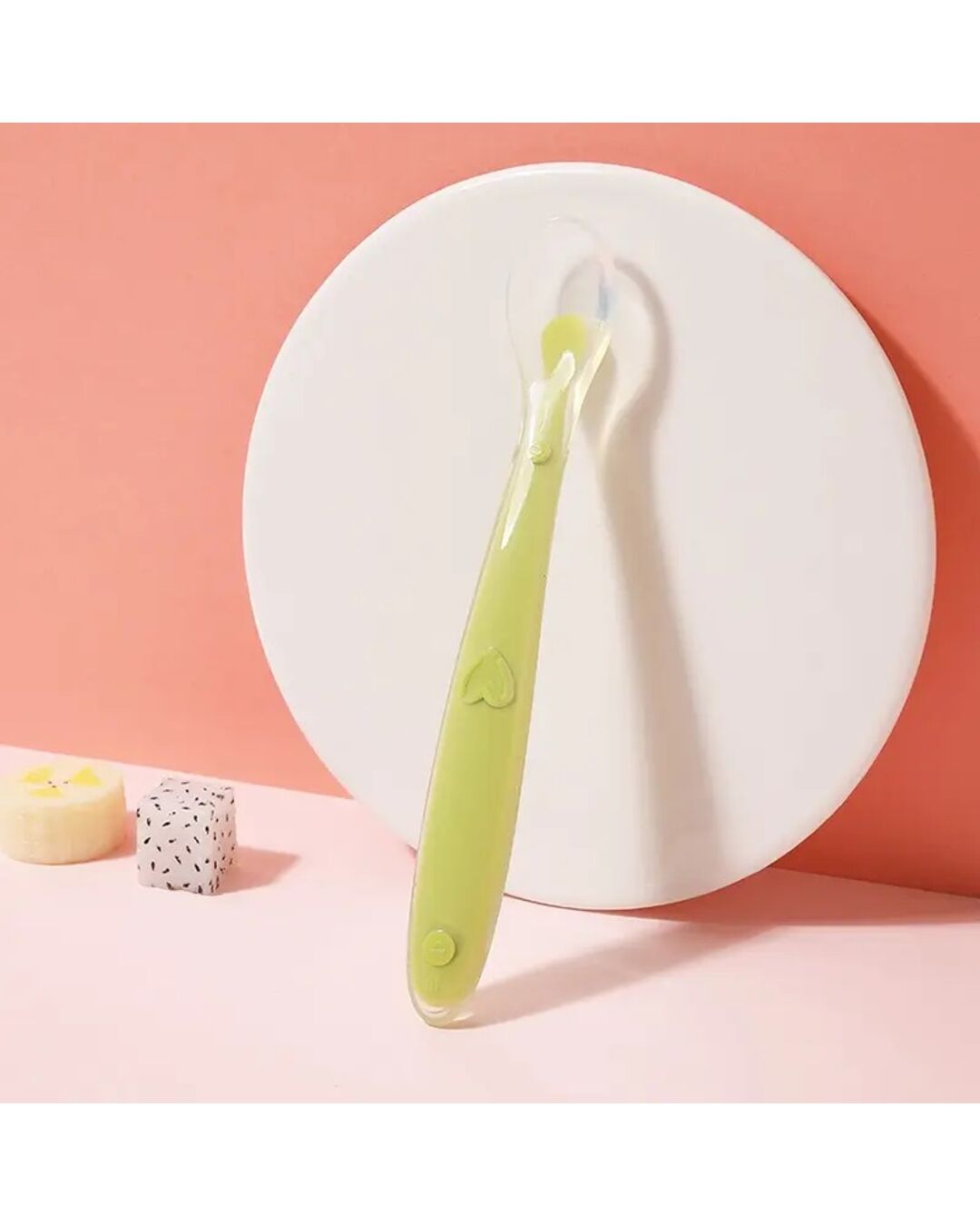 Cuchara de silicona para bebé
