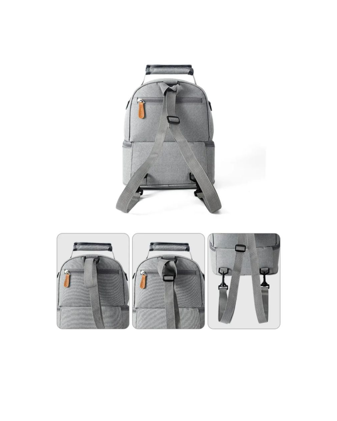 Kit Maletín Doble Compartimiento de Transporte Leche Materna