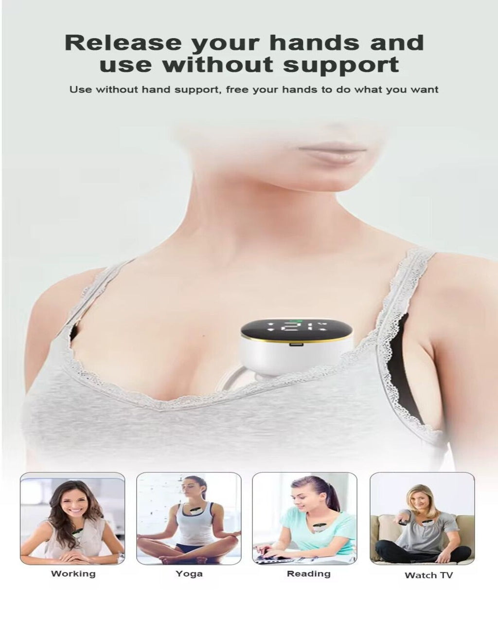 Extractor de Leche Manos Libres Sencillo