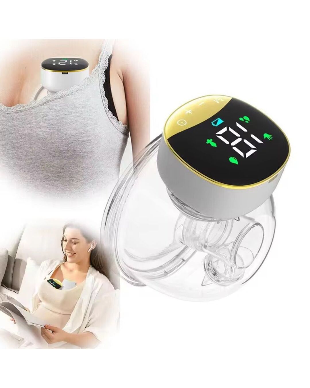 Extractor de Leche Manos Libres Doble