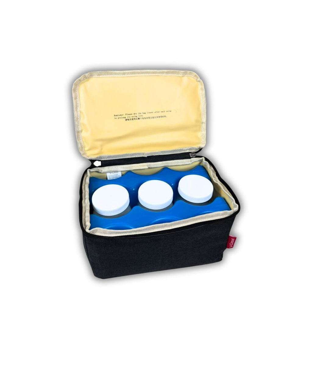 Kit Lonchera Rectangular con Frascos