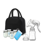 Kit transporte de Leche Materna con Extractor Manual