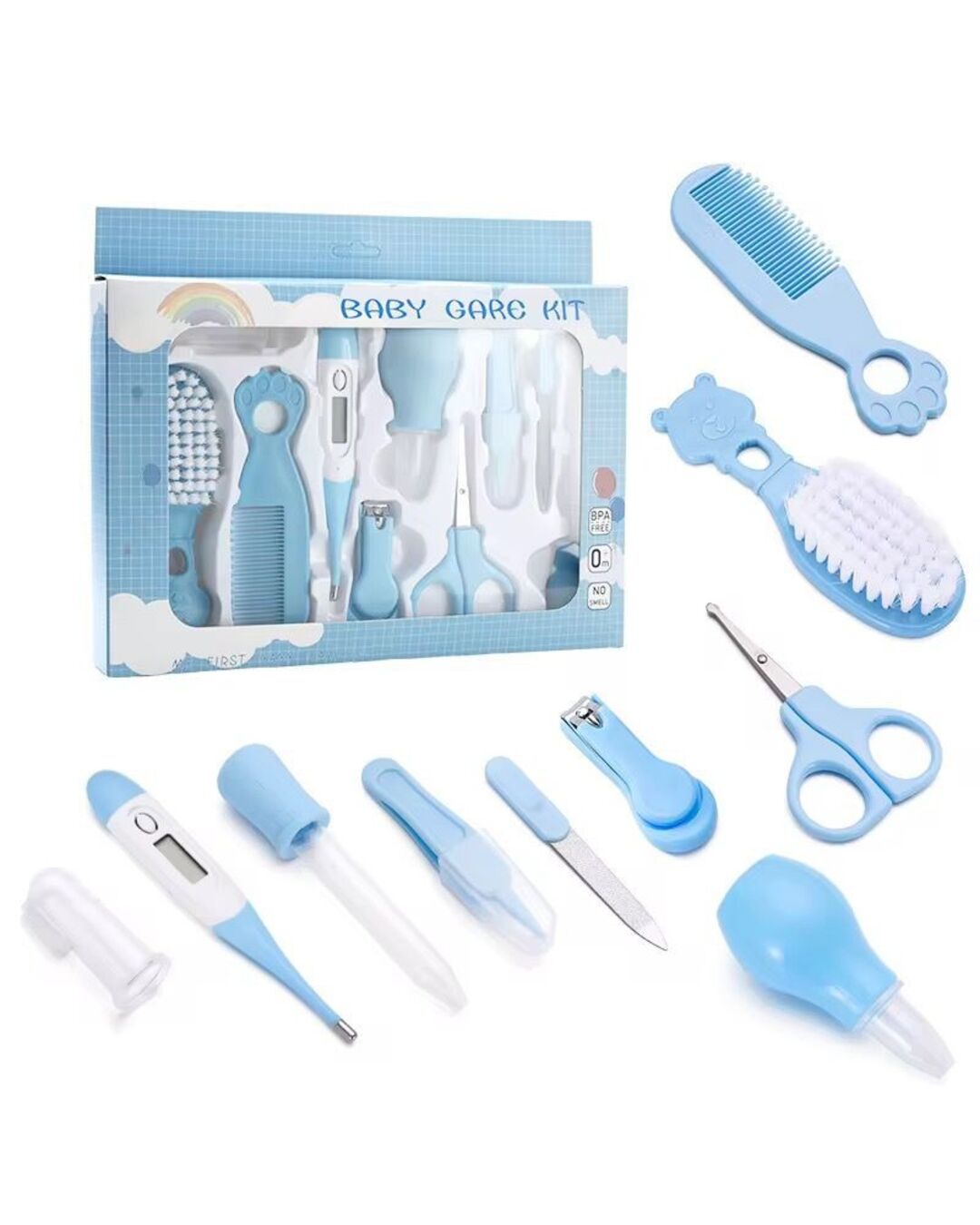 Kit completo de cuidado e higiene para bebé