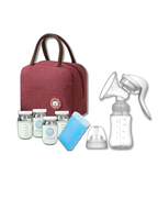 Kit transporte de Leche Materna con Extractor Manual