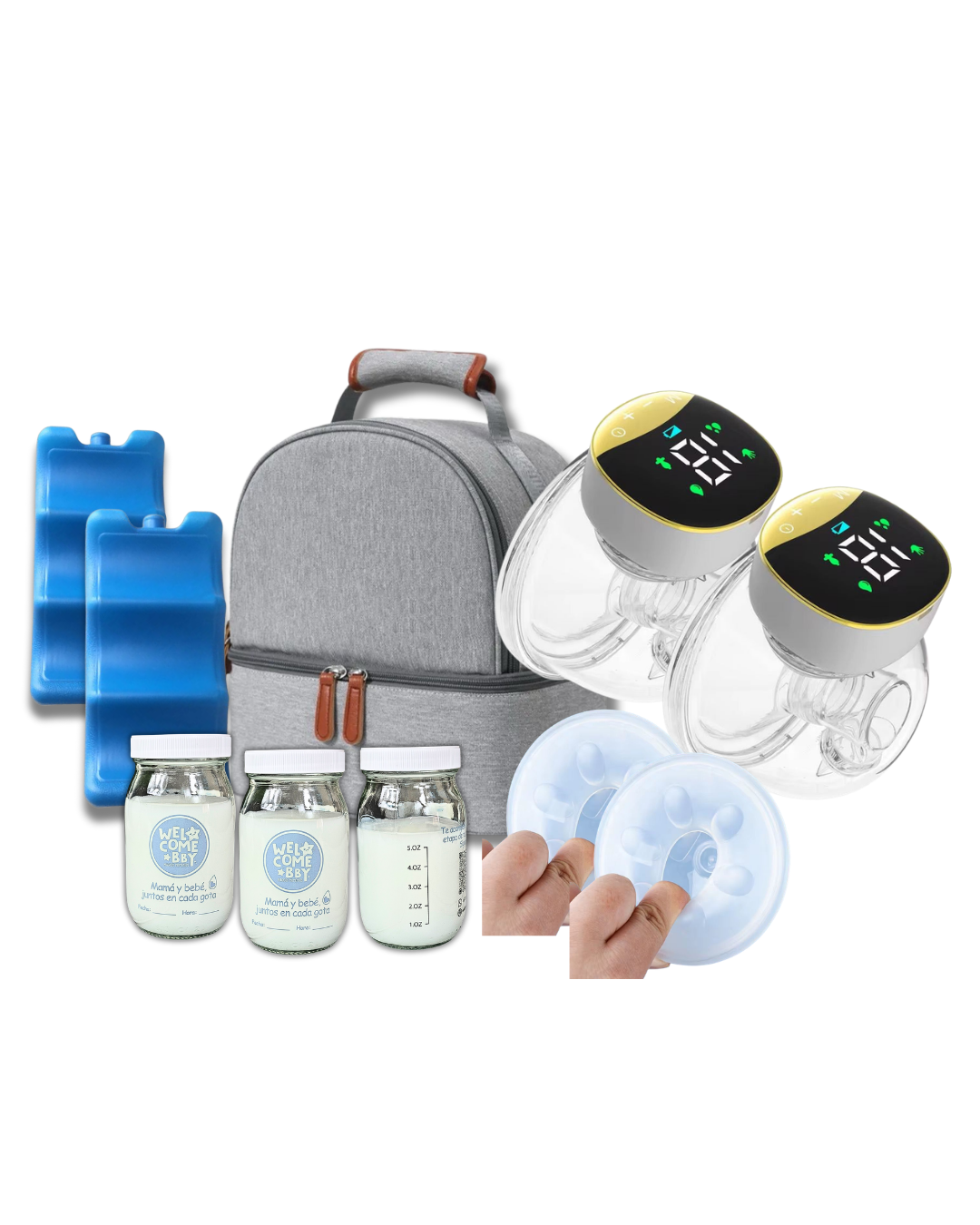 Kit Regreso al Trabajo con Extractor Manos Libres doble