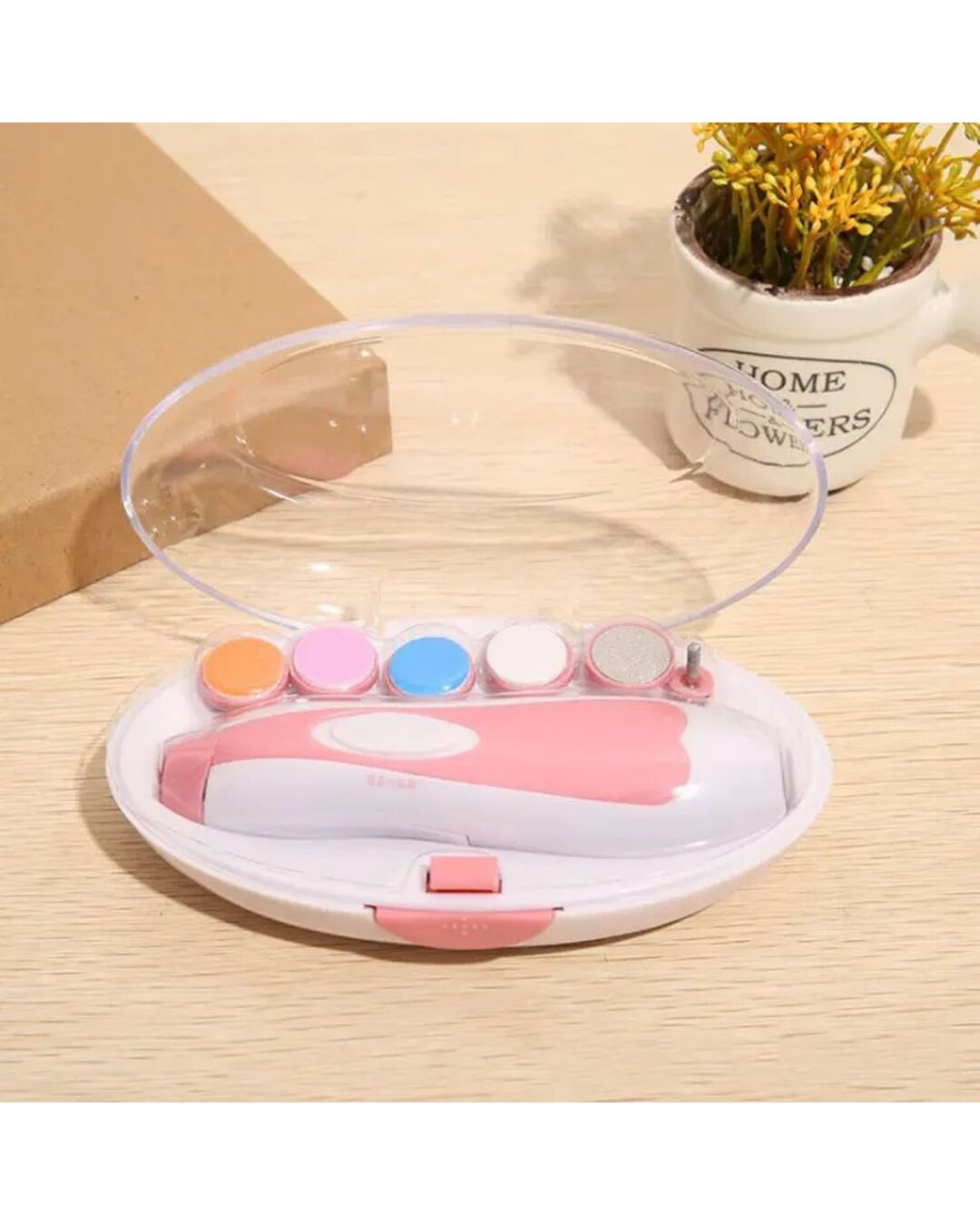 Lima de uñas eléctrica para bebé