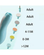 Lima de uñas eléctrica para bebé