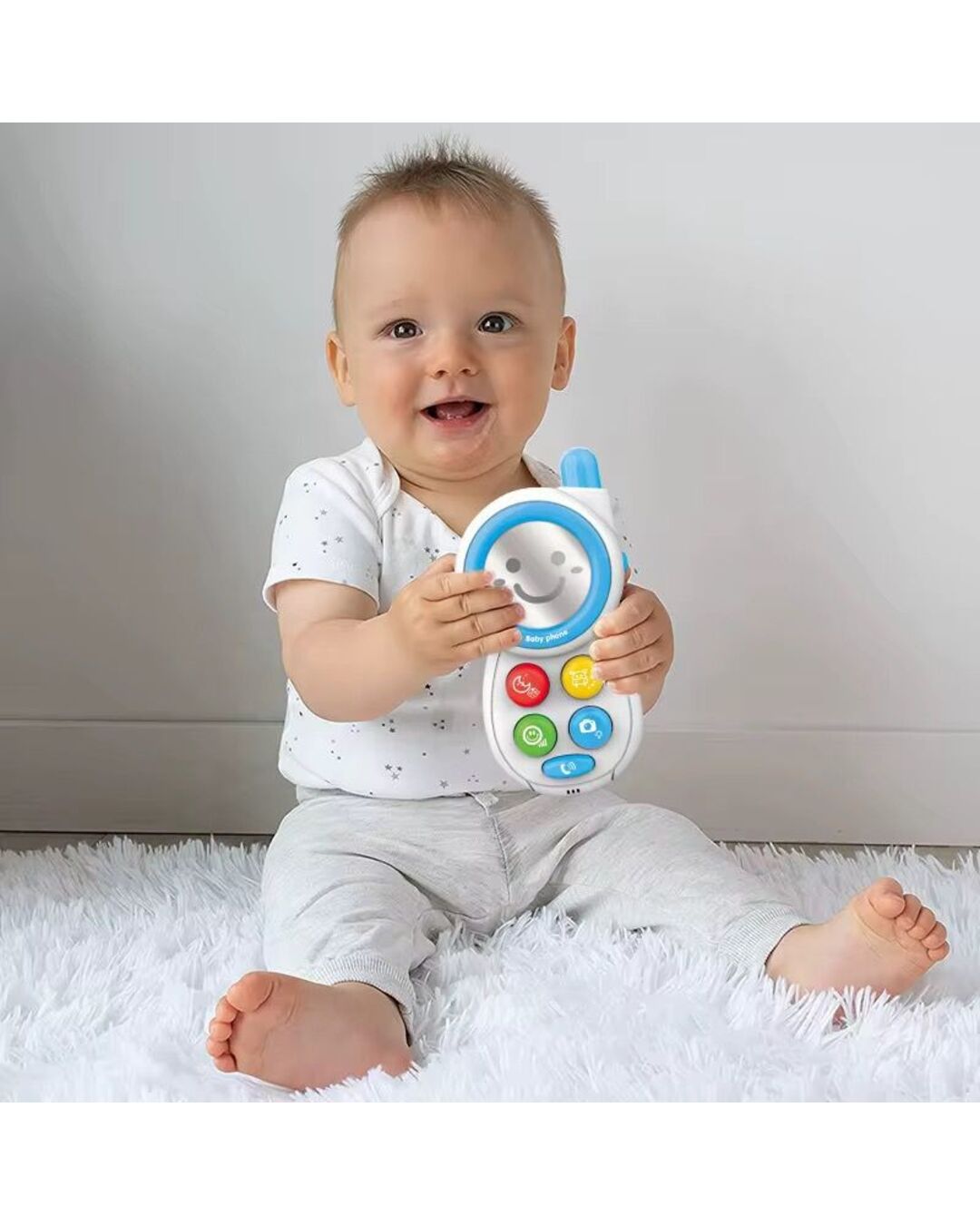 Teléfono para Bebe con Luces y Sonido
