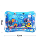 Tapete de agua inflable para bebé