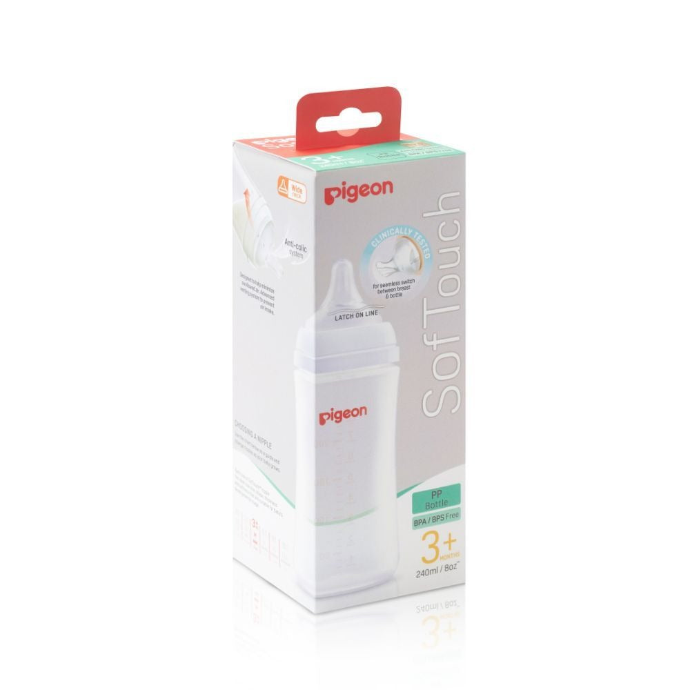Tetero Pigeon Softouch 8oz 3 Meses +