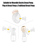 Inserto de brida para extractor de leche