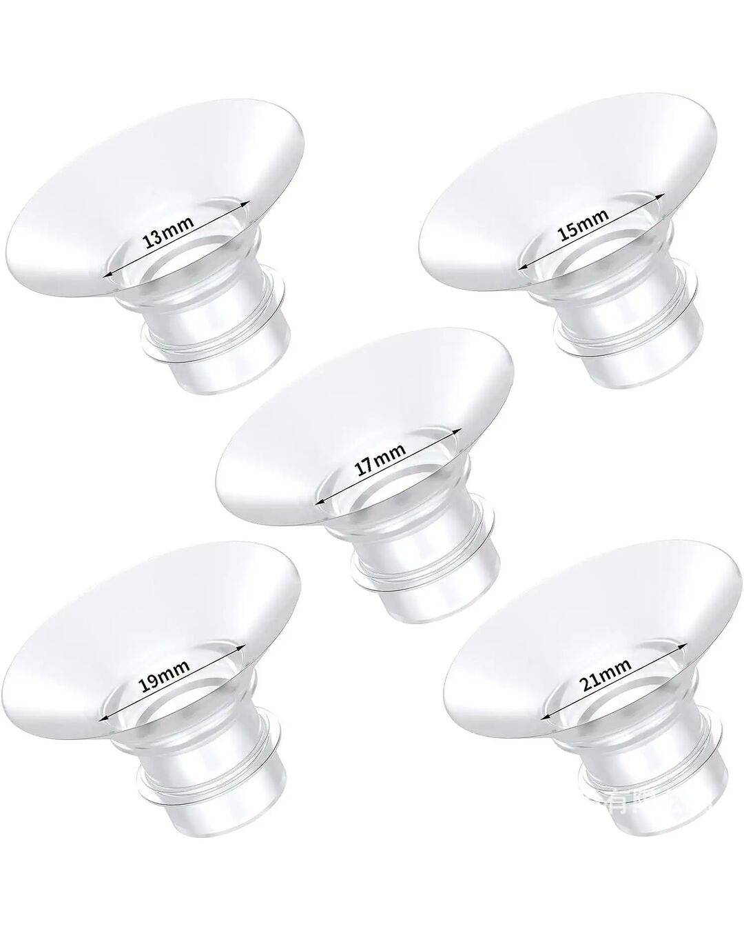 Inserto de brida para extractor de leche