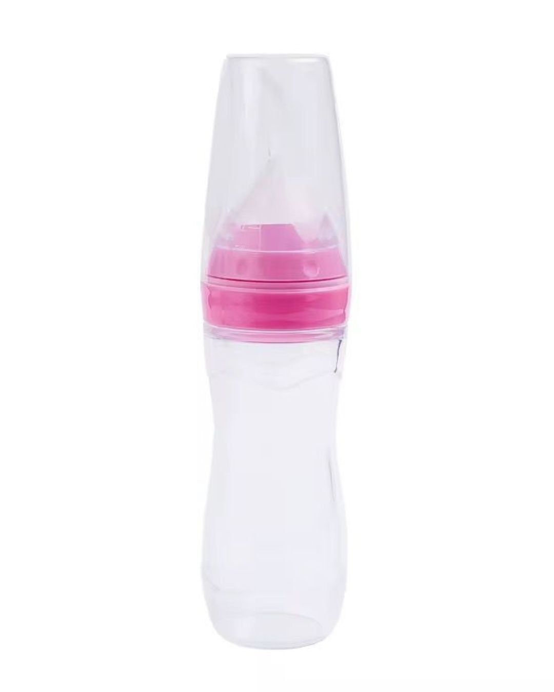 Tetero cuchara de silicona para bebé