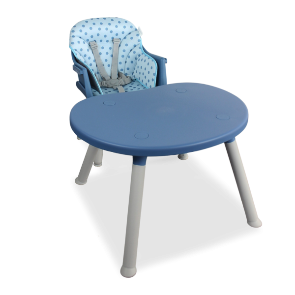 Silla Comedor Tipo Escritorio Baby desk 3 en 1 Bebesit -Azul - Imagen 5